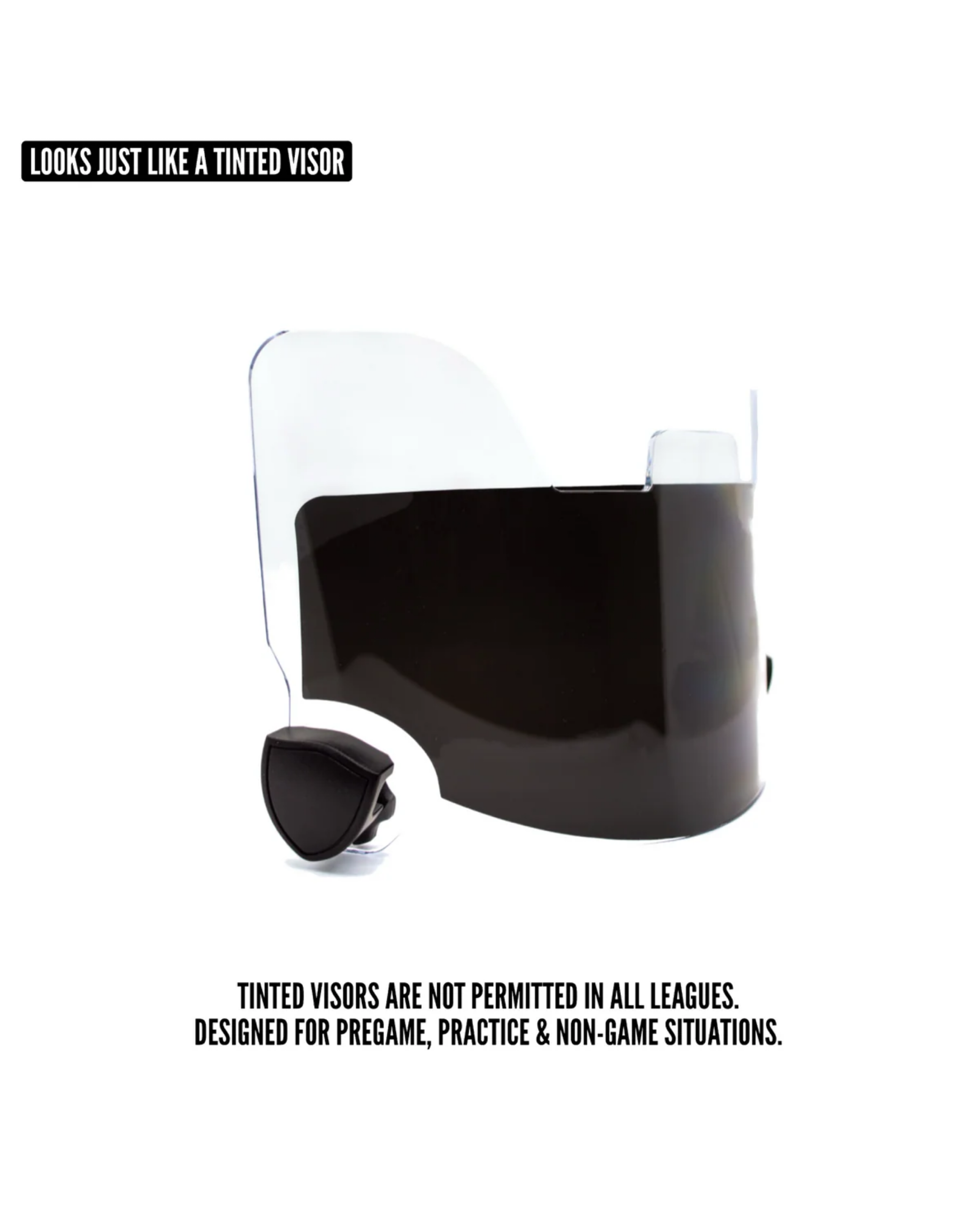 Reusable Tinted Visor Strips (Pair)