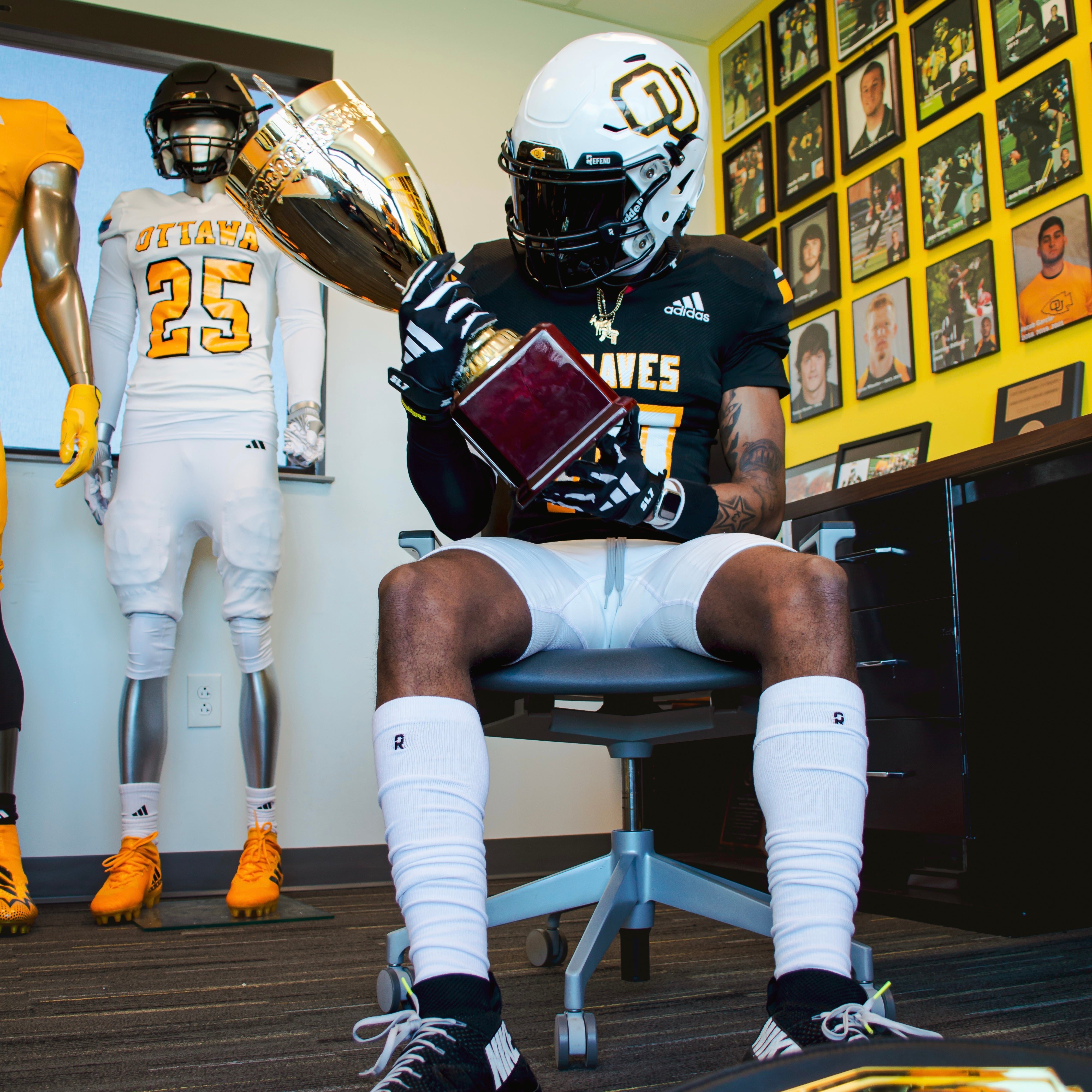 Refend Scrunch Grip Socks White