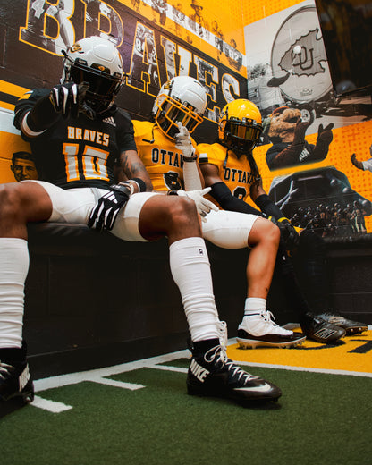 Refend Scrunch Grip Socks White