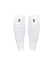 Refend Scrunch Leg Sleeves White