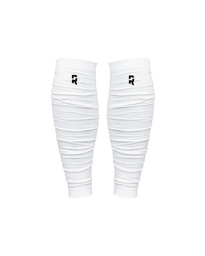 Refend Scrunch Leg Sleeves White