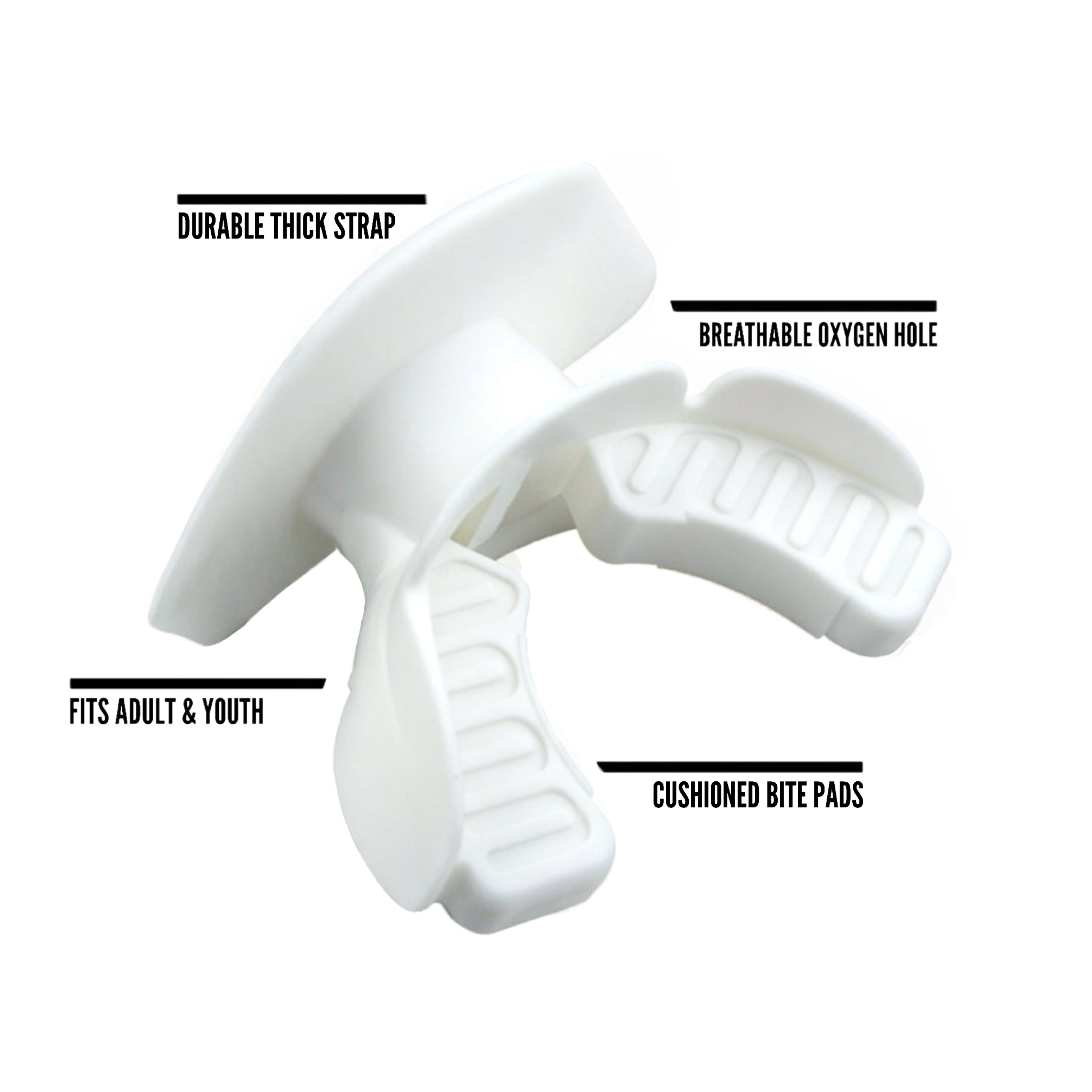 Refend Pro Mouthguard White