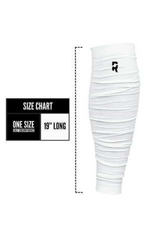 REFEND LEG SLEEVES WHITE