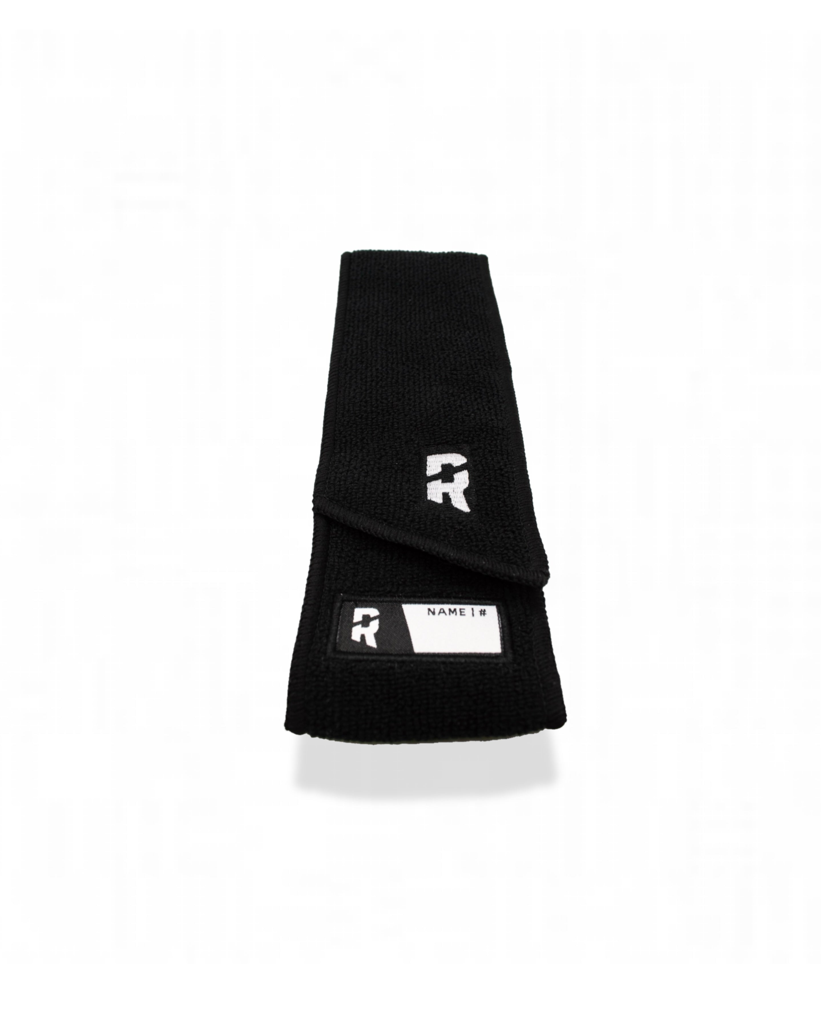 Refend Skinny Streamer Towel Black