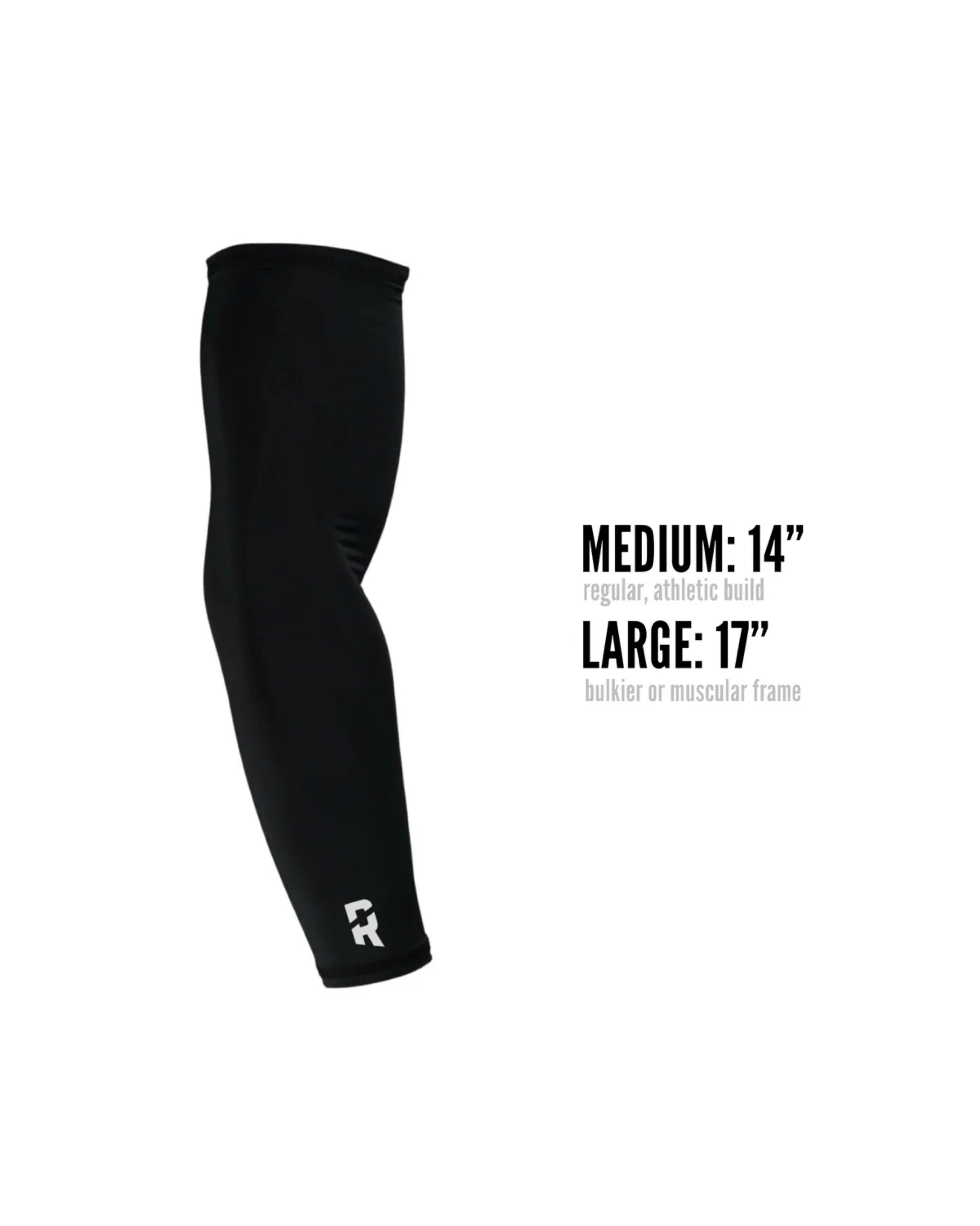 Refend Arm Sleeves (Pair) Black