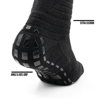 REFEND SCRUNCH GRIP SOCKS BLACK