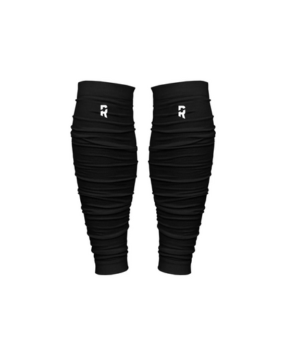 Refend Scrunch Leg Sleeves White